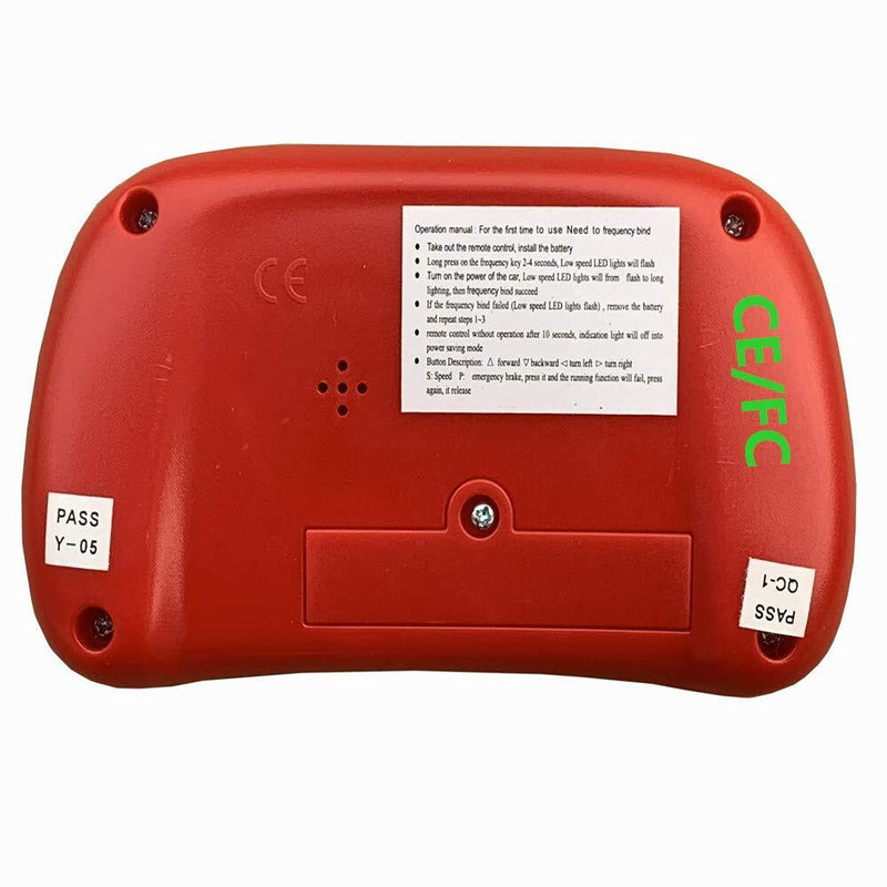 RX74 24V Kids Electric Ride-On Car with 2.4G Bluetooth Remote Control and Rechargeable Battery