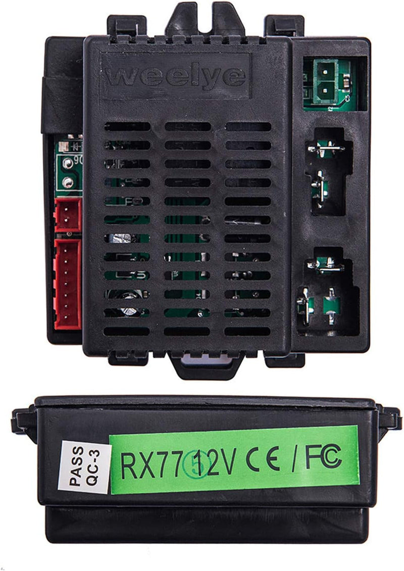 RX77 12V Kids Electric Ride-On Car with 2.4G Bluetooth Remote Control and Receiver