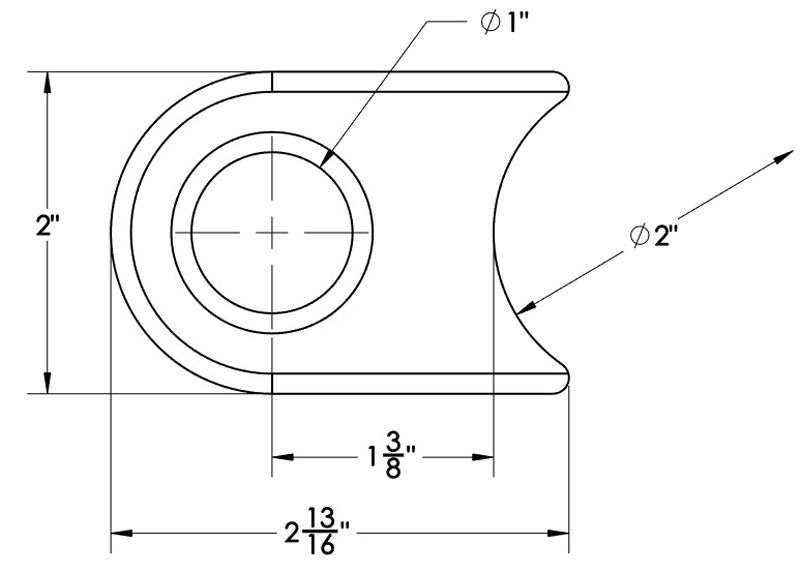 Tube Clevis Mount