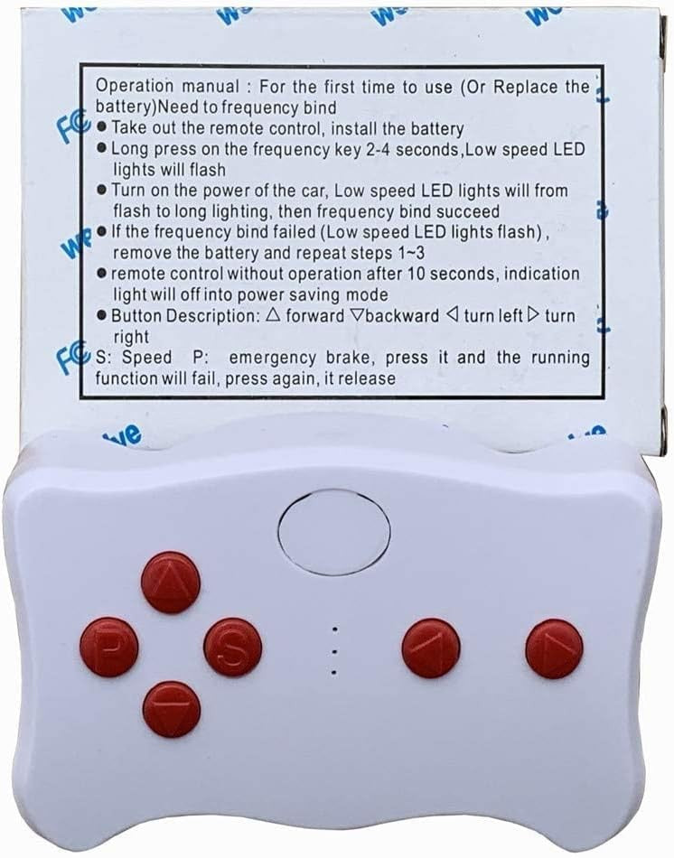 12V Kids Powered Ride-On Car with 2.4G Bluetooth Remote Control RX43 and RX23 Models