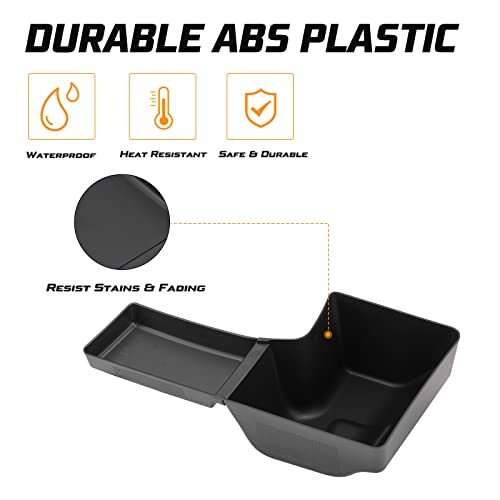 Rear Wheel Well Storage Trunk Organizer for 2018-2023 Jeep Wrangler JL