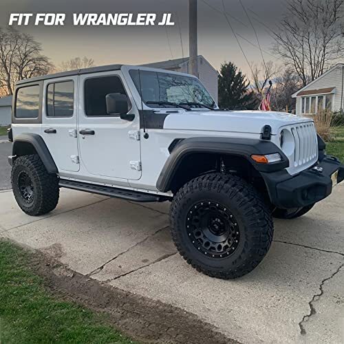 Rear Wheel Well Storage Trunk Organizer for 2018-2023 Jeep Wrangler JL