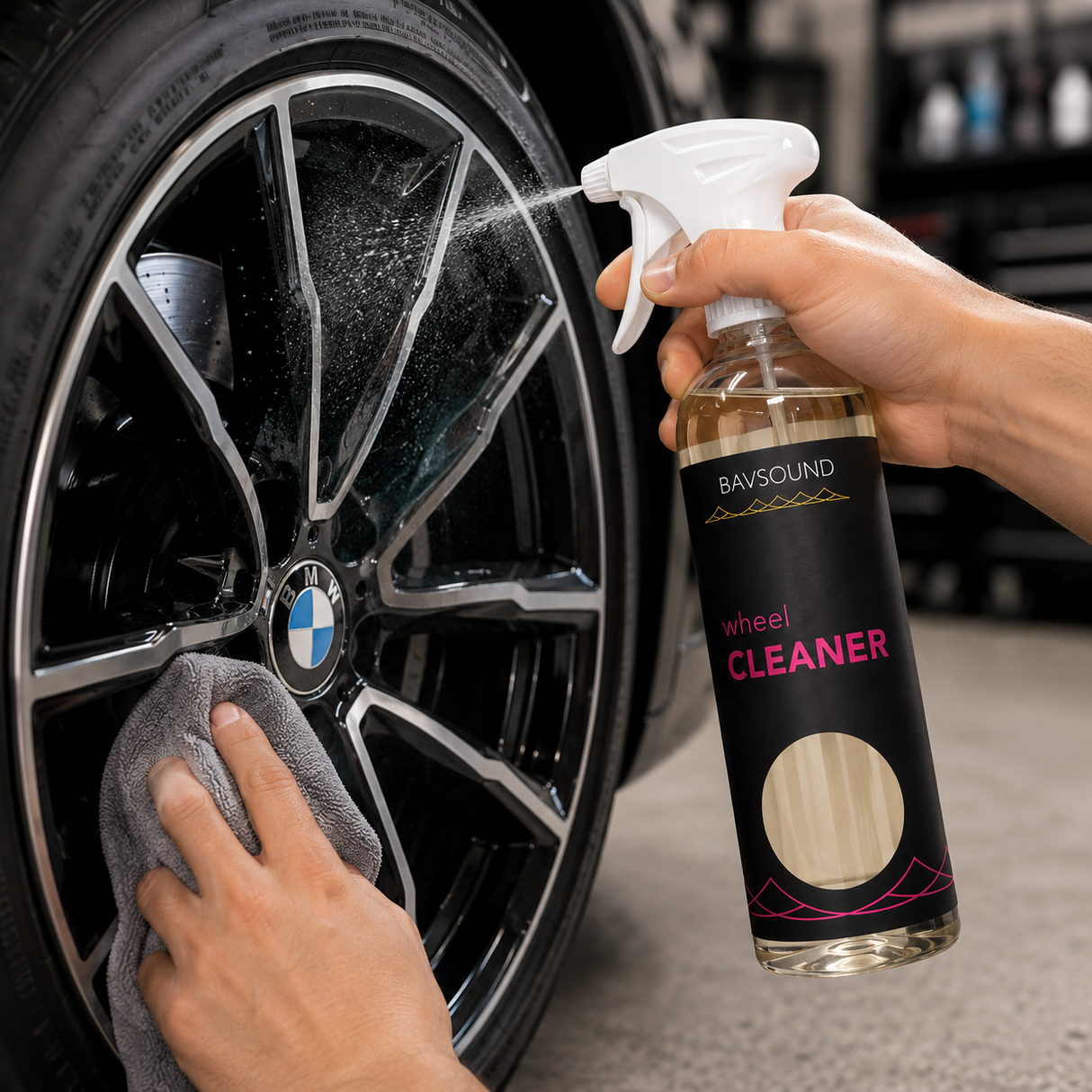 Bavsound Wheel Cleaner 16oz Esoteric Car Care