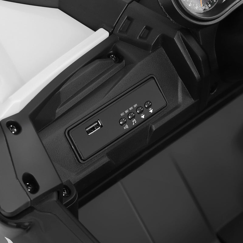 12V Kids Electric Off-Road UTV Ride-On Vehicle with Music, LED Lights, and Remote Control