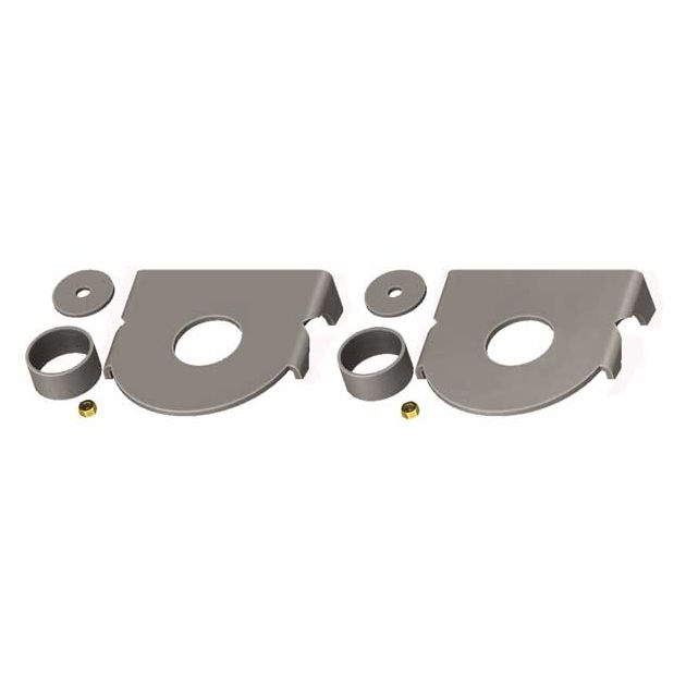 Jeep TJ Rear Coil Spring Brackets (Dana 60 and Ford 8.8)