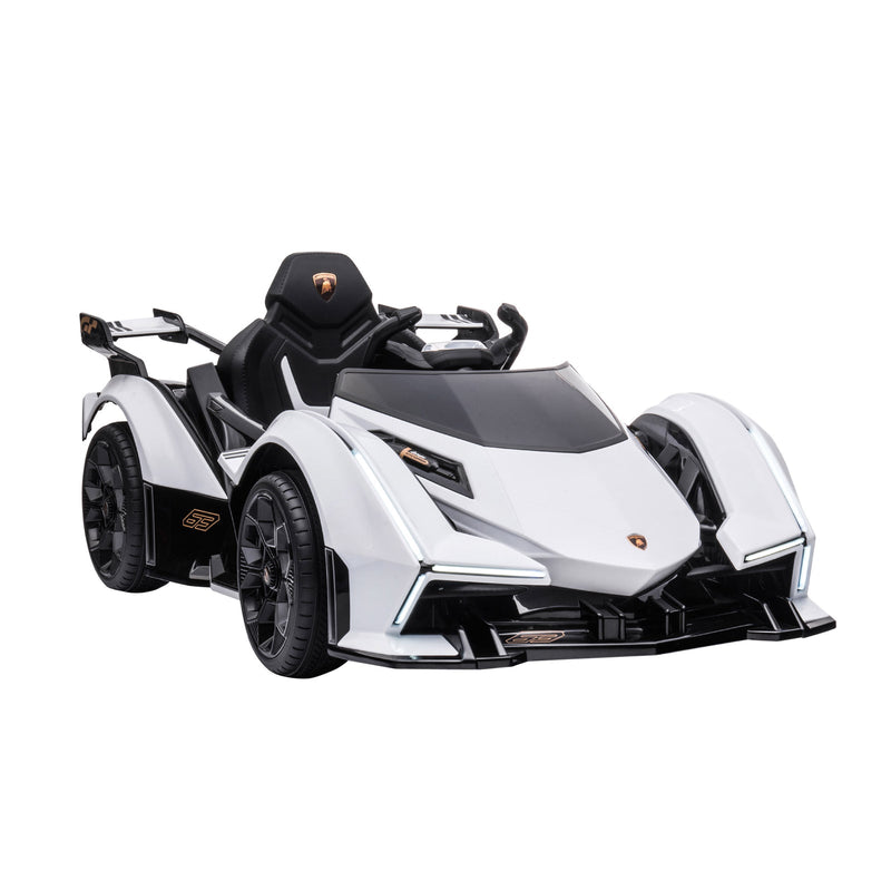 12V Kids Ride-On Sports Car Toy with Remote Control and Battery Powered Motor