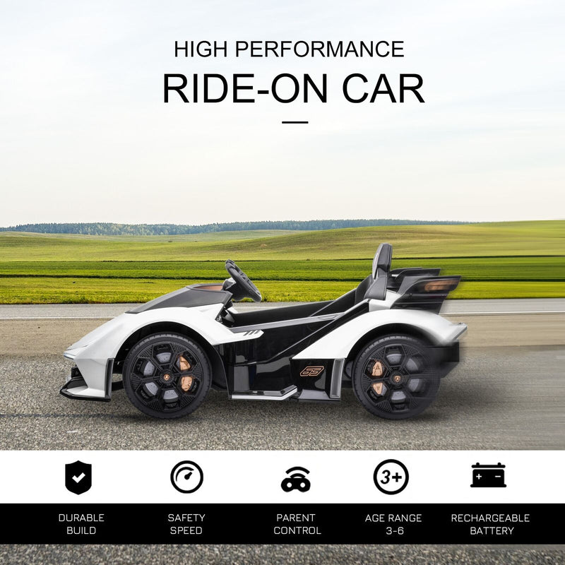 12V Battery-Powered Kids Ride-On Sports Car with Remote Control