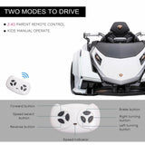 12V Battery-Powered Kids Ride-On Sports Car with Remote Control