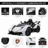 12V Battery-Powered Kids Ride-On Sports Car with Remote Control
