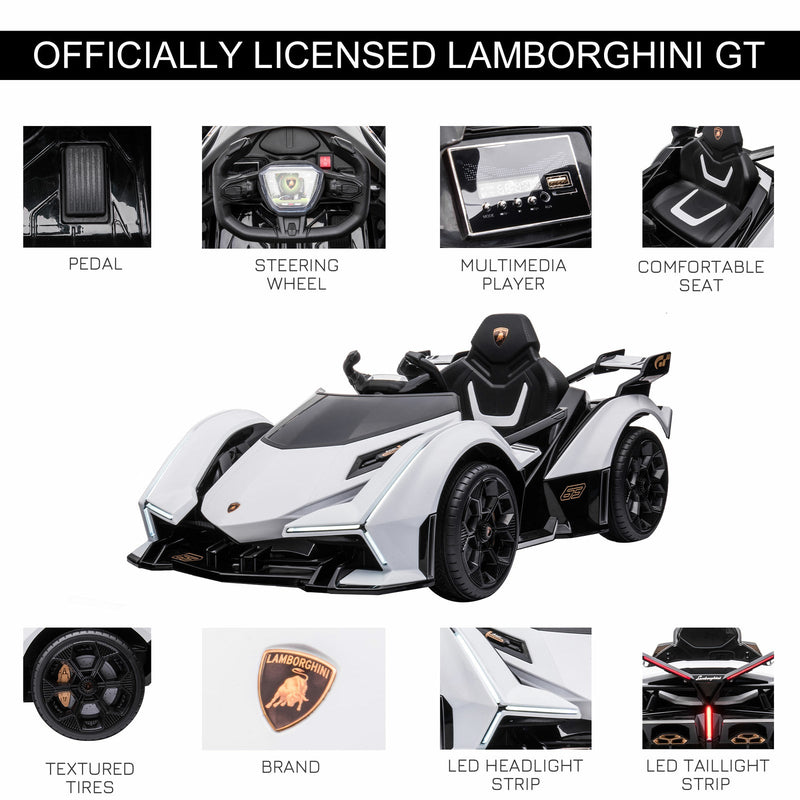 12V Battery-Powered Kids Ride-On Sports Car with Remote Control