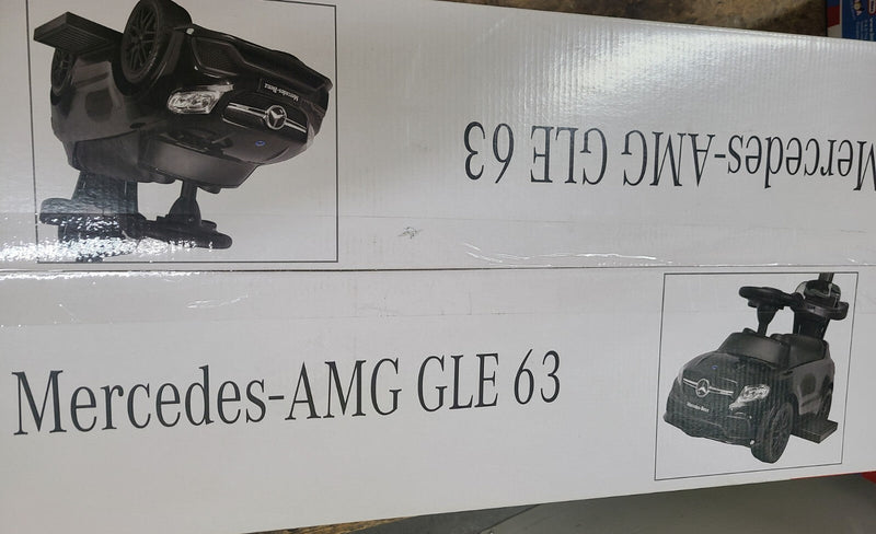 Licensed Mercedes Benz 3-in-1 Kids Ride-On Push Car and Stroller