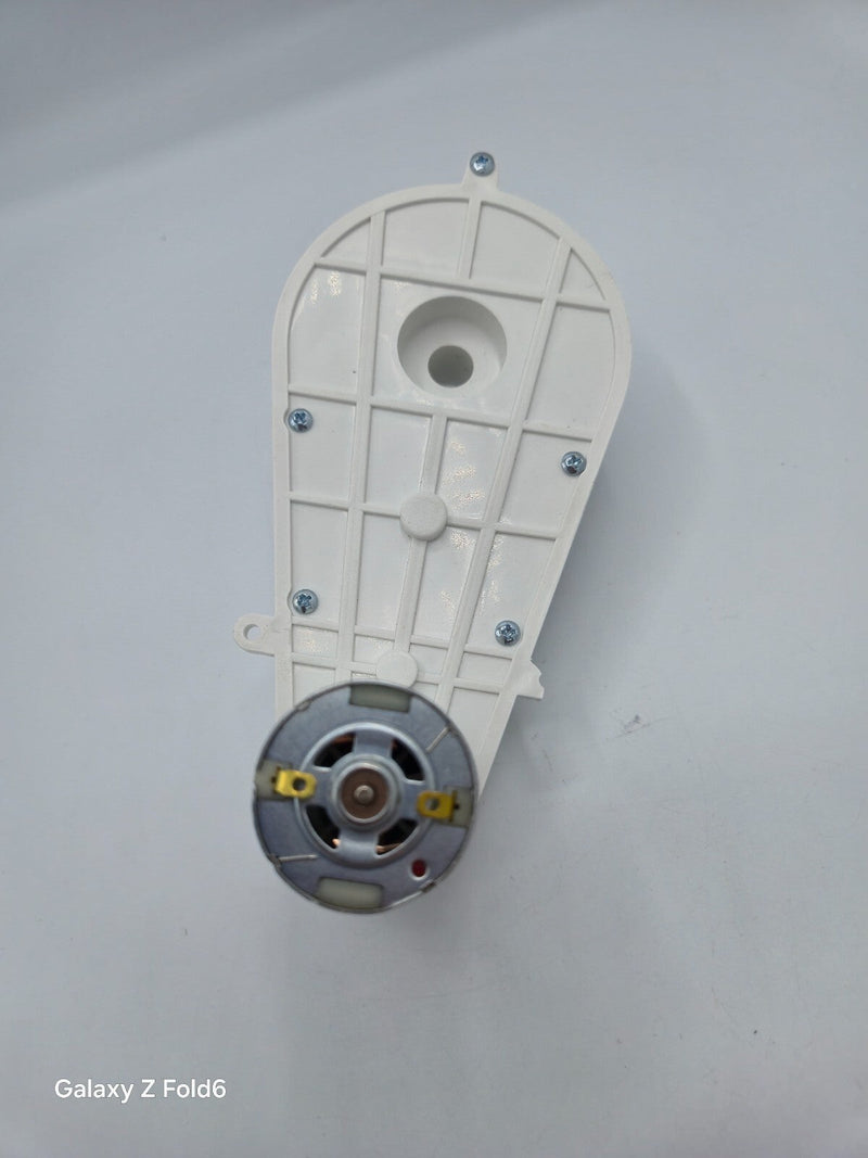 Silver Electric Ride-On Car Bike Toy with High-Speed Rear Motor and Gearbox