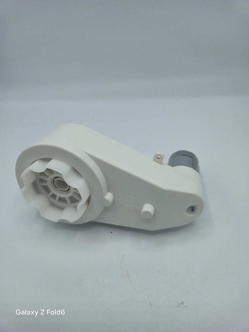 Silver Electric Ride-On Car Bike Toy with High-Speed Rear Motor and Gearbox