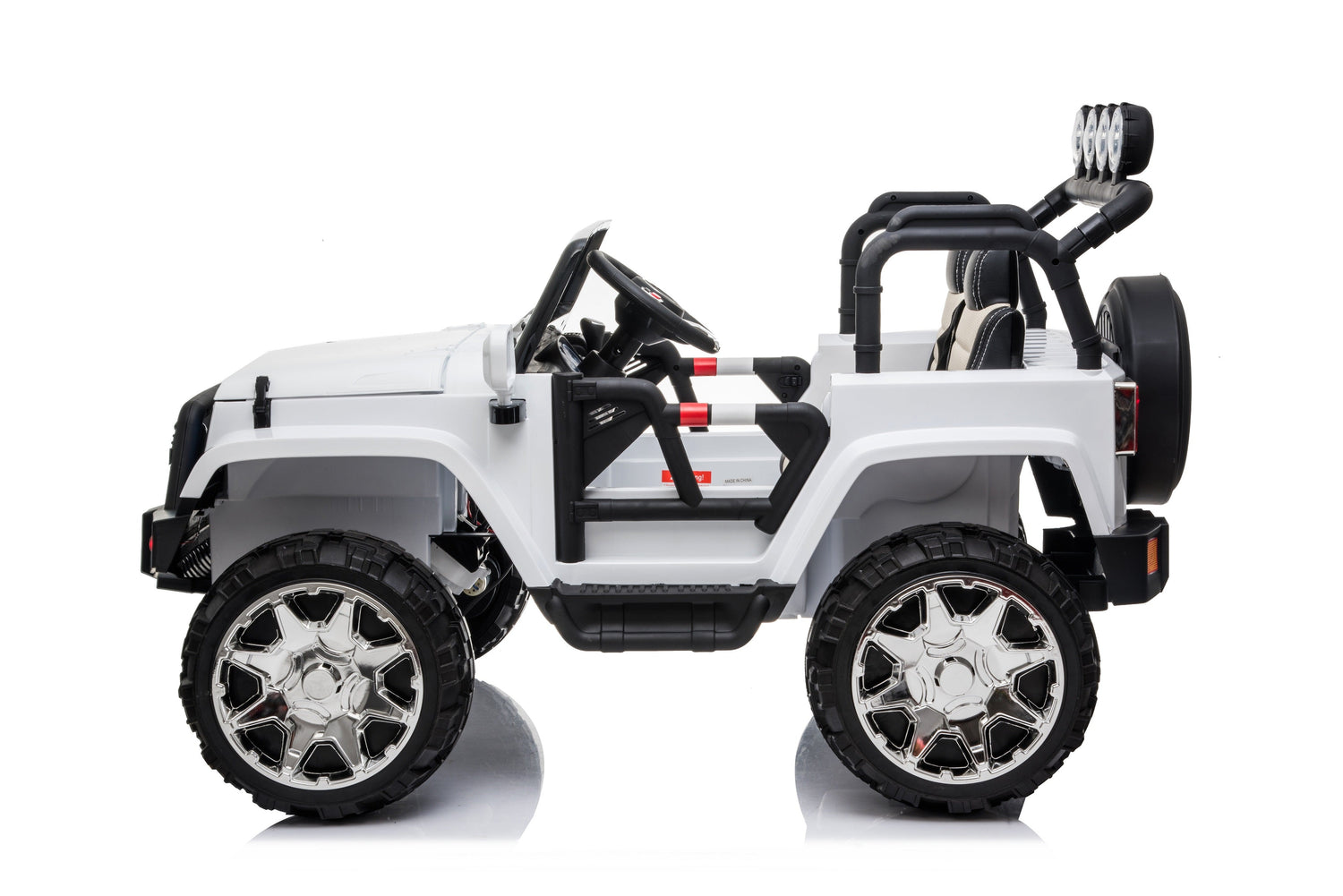 Ride On Car Kids Jeep Style 4x4 W/Rubber Tires 24 Volt