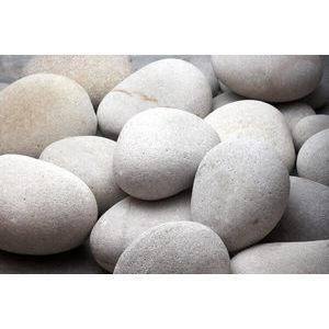 White/Light Grey Stones 2-3"