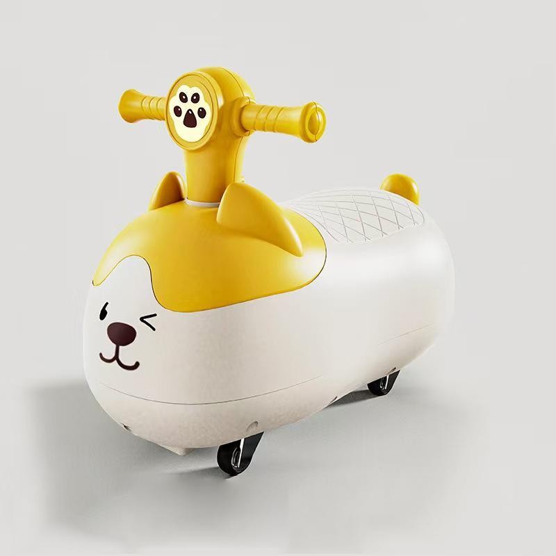 Kids Wiggle Twist Outdoor Ride-On Car