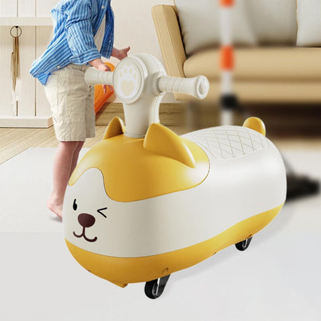 Kids Wiggle Twist Outdoor Ride-On Car