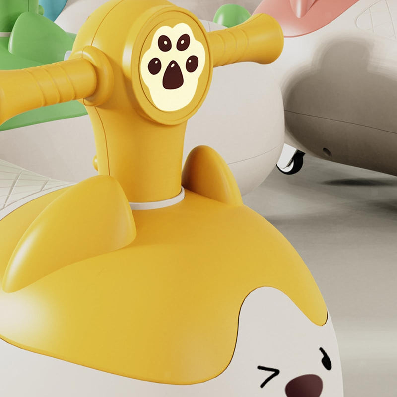 Wiggle Car Outdoor Ride-On for Kids with Smooth Surface and Silent Operation to Enhance Coordination