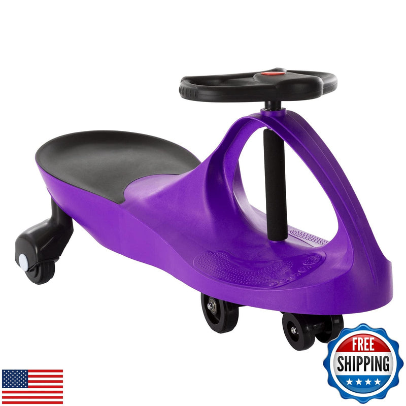 Wiggle Ride-On Car Toy with Twist and Swivel Action, No Batteries, Gears, or Pedals Needed
