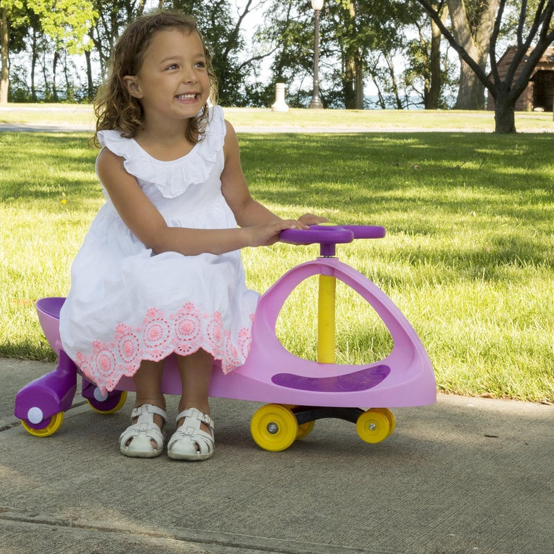 Wiggle Car Ride-On Toy with Twist and Swivel – No Batteries, Gears, or Pedals Needed