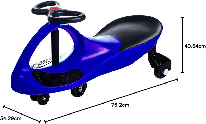 Wiggle Car Ride-On Toy with Twist and Swivel – No Batteries, Gears, or Pedals Needed