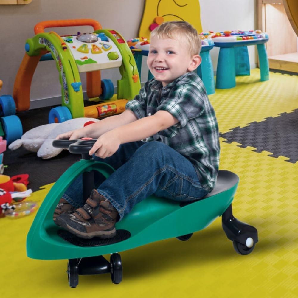 Wiggle Car Ride-On Toy with Twist and Swivel – No Batteries, Gears, or Pedals Needed