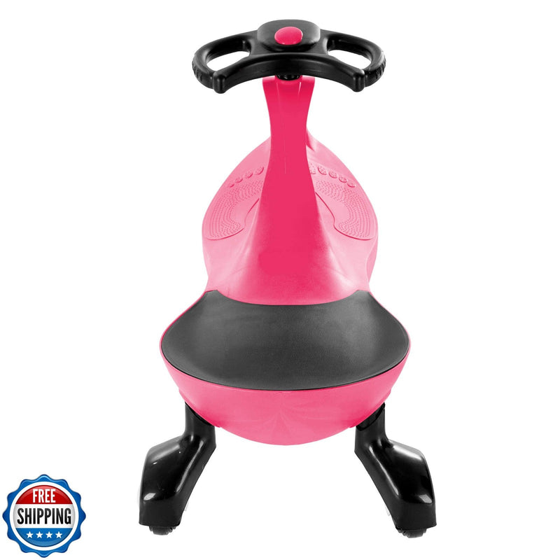 Wiggle Car Ride-On Toy with Twist and Swivel Action – Battery-Free, Gear-Free, Pedal-Free Design