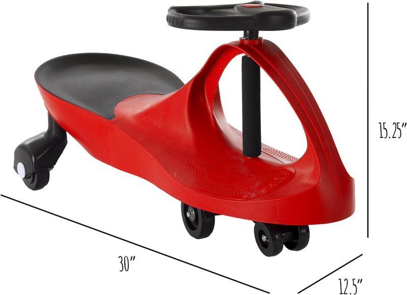 Wiggle Car Ride-On Toy – Battery-Free, Gearless, Pedal-Free with Twist and Swivel Movement
