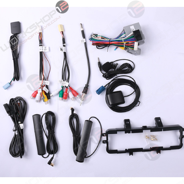Ford F-250/350 & F-450/650 2009-2014 Workshop 12 Tesla-Style Screen Workshop 12