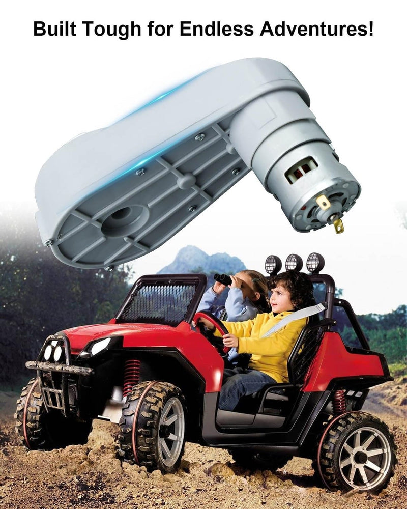 2PCS 18V-24V RS775 Electric Gearbox for Kids Ride-On Car