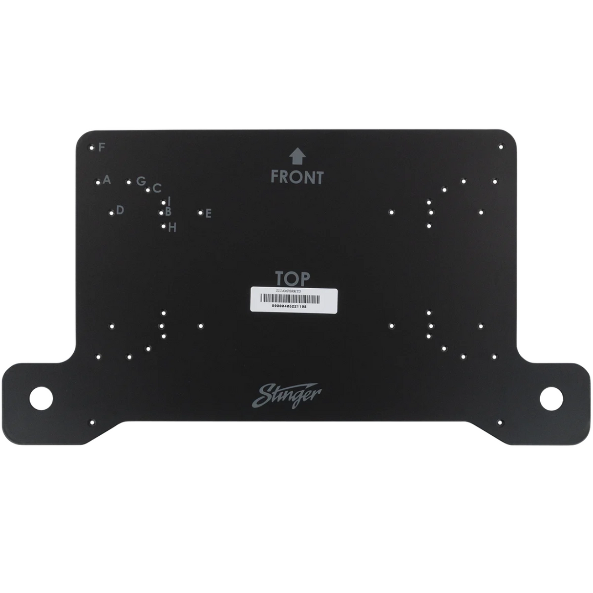 Under Driver Seat Amplifier Mounting Bracket | '18- Current JL Wrangler/ '20- Current JT Gladiator