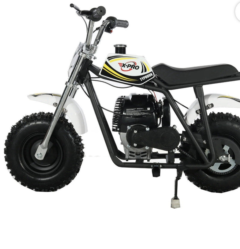 Typhoon 40cc Gas-Powered 4-Stroke Mini Dirt Bike with Pull Start for Kids