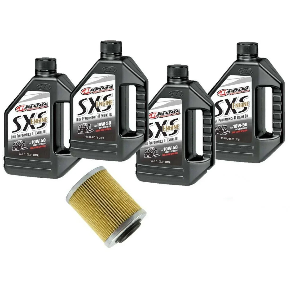 Maxima Can-Am Maverick X3 Full Synthetic Oil Change Kit