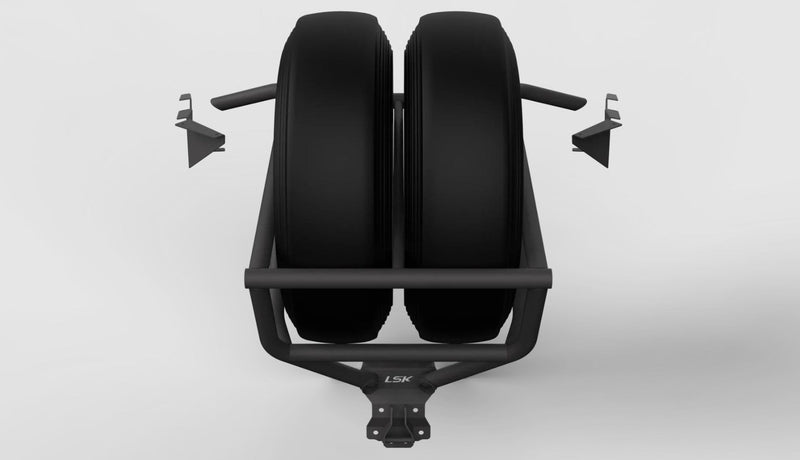 LSK Can-Am X3 WIY Dual Spare Tire Carrier