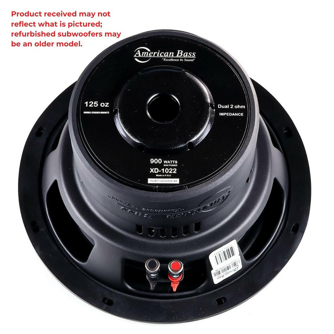XD 10" Subwoofer Refurbished