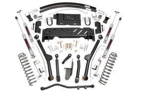4.5 Inch Lift Kit | Long Arm | RR AAL | NP231 | Jeep Cherokee XJ 4WD (84-01)