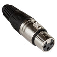 Female XLR Cable Mic Connector TekShack