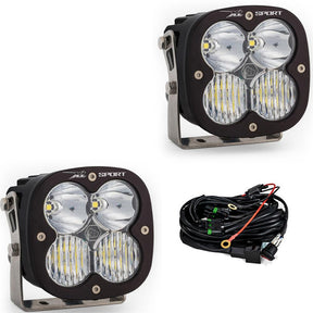 XL Sport LED Auxiliary Light Pod Pair Driving/Combo Clear Baja Designs
