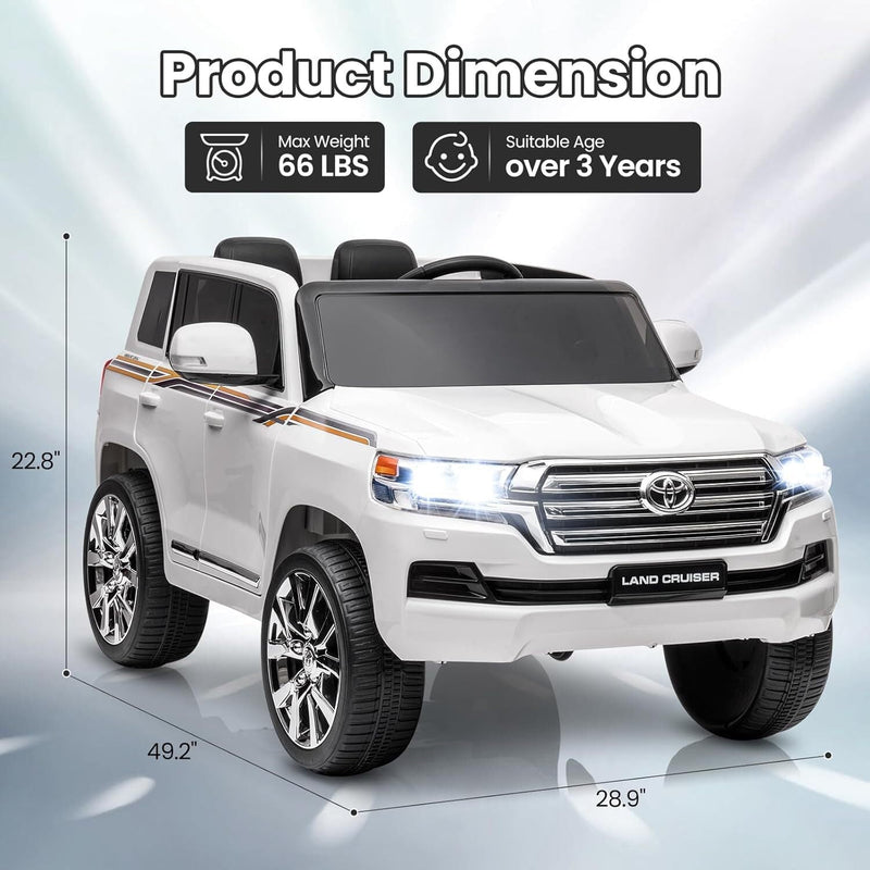 12V Off-Road Electric Ride-On Car for Kids with Remote Control