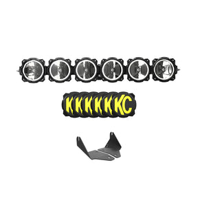 POLARIS RZR TURBO R / PRO XP LIGHT BAR KIT - 39" PRO6 GRAVITY® LED - 6-LIGHT - LIGHT BAR SYSTEM - 120W COMBO BEAM KC Hilites