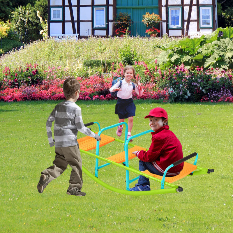 High Quality Plastic Kids Seesaw with Comfortable Seats for Playground Use