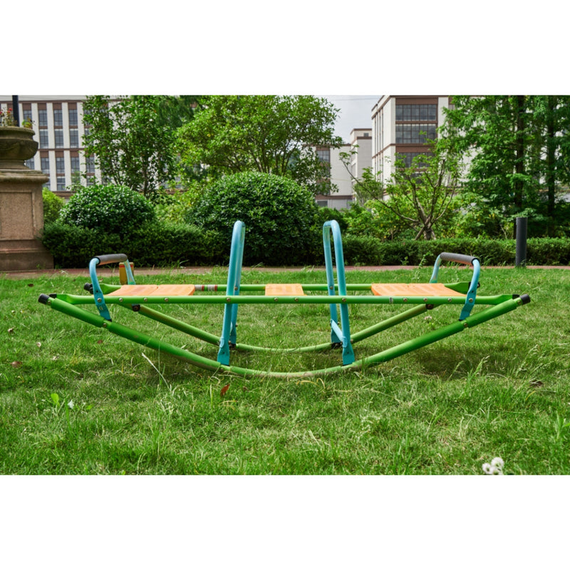High Quality Plastic Kids Seesaw with Comfortable Seats for Playground Use