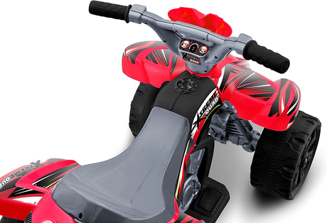 Xtreme Quad Red 6V Ride On by Kid Motorz - The Ultimate Off-Road Adventure!