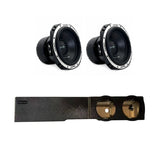 (2) Orion XTRPRO8 & Chevy Crew Cab 07-18 Dual 8" Subwoofer Box Combo Orion