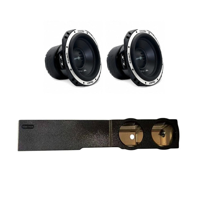 (2) Orion XTRPRO8 & Chevy Crew Cab 07-18 Dual 8" Subwoofer Box Combo Orion