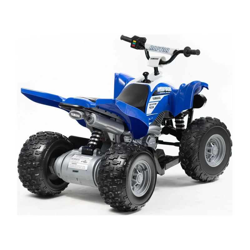 Yamaha 12V Battery-Powered All-Terrain Ride-On ATV in Blue for Ages 3+