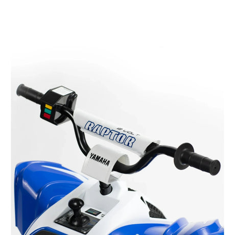 Yamaha 12V Battery-Powered All-Terrain Ride-On ATV in Blue for Ages 3+