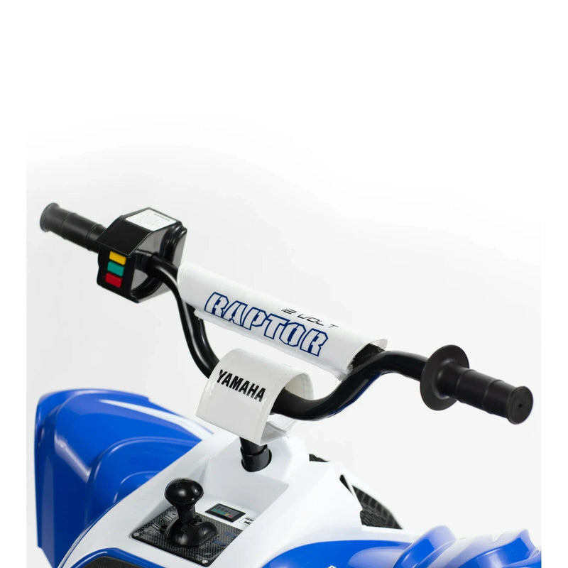 Yamaha 12V Battery-Powered All-Terrain Ride-On ATV in Blue for Ages 3+