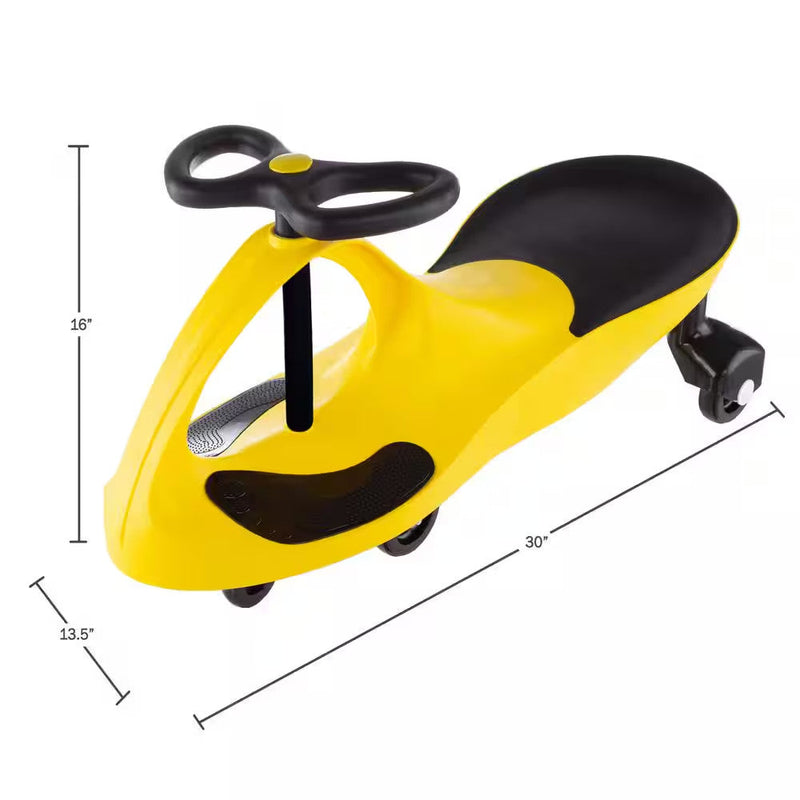 Yellow Wiggle Ride-On Car Toy for Kids