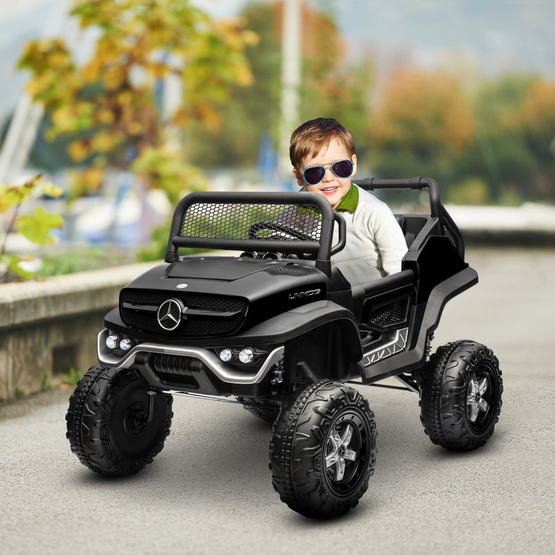 Mercedes-Benz Unimog 12V Kids Ride on Truck with Remote Control - Officially Licensed